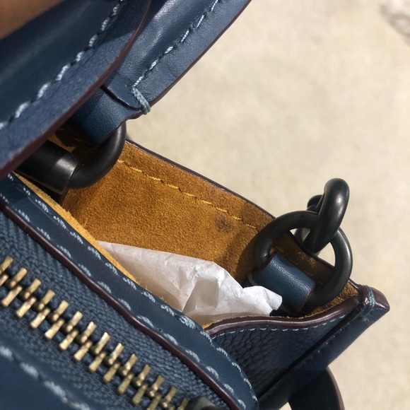 ❌SOLD❌ Coach Starry Night Rogue 30 in Denim Blue - Picture 2 of 5